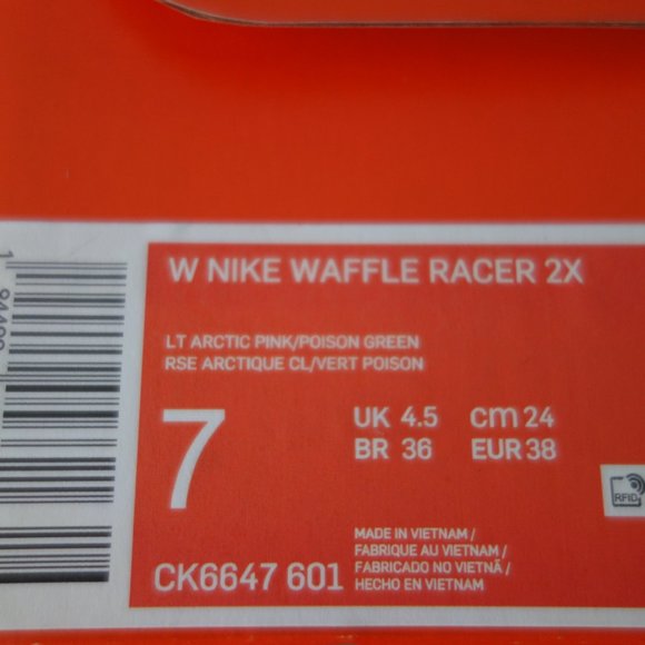 Nike Waffle Racer 2X Womens Size 7 Sneakers *Brand New Never Worn* - Picture 8 of 8